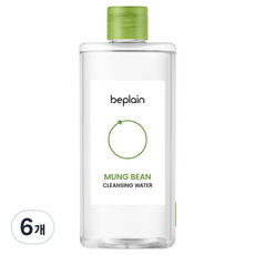 beplain 苾沛恩 綠豆卸妝水, 6瓶, 400ml