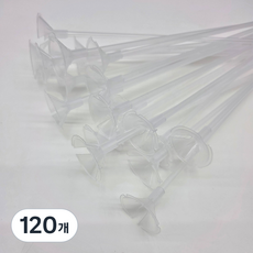 파티짱 풍선 컵스틱, 클리어, 120개