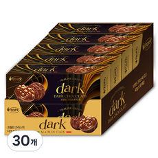 위토스 프랄린 크리스피 다크 초콜릿 3p, 45g, 30개