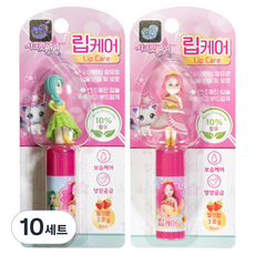 시크릿쥬쥬 오가닉 립케어 2.4g x 2종 세트, 10세트