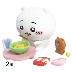 Chiikawa 吉伊卡哇 皮諾丘 吉伊卡哇 場景模型 公仔 隨機出貨, 2個