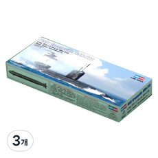 Hobby Boss 1:350 미해군 Greeneville 급 공격핵잠수정SSN 772 프라모델, 3개