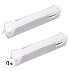 FANCYPIA 網眼收納包, 4個, 白色