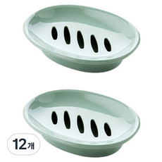 THE ZAKKA 多用途肥皂架, 薄荷色, 12個