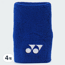 YONEX 單層護腕 249BN001U, 4個, 藍色
