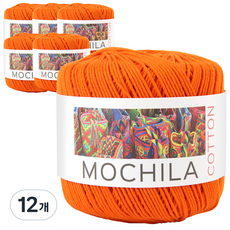 모칠라코튼 뜨개실, 12개, 5펑키