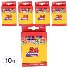 루나그린 다양한 크레파스, 10개, 24색