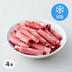 명장의 맛 양 돌돌말이 구이용 (냉동), 4개, 300g