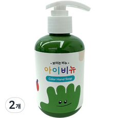 아이비뉴 유아용 손세정제, 초록색, 2개, 200g