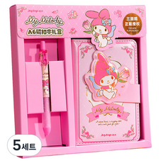 Joytop 悅木 三麗鷗日記本 + 原子筆文具組 20.6 x 20.2 cm, 美樂蒂, 5套