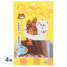 貓吃魚系列零食 牛肉粒 40g x 4包