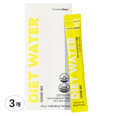 Threemealdays 身材管理水, 3個, 280g