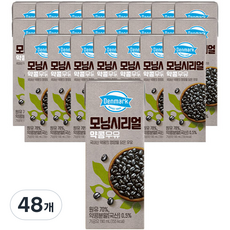 덴마크 모닝시리얼 약콩 우유, 190ml, 48개