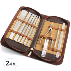 稻田刀片鉗 10 種 + 盒裝 KN-A4030, 混色, 2組