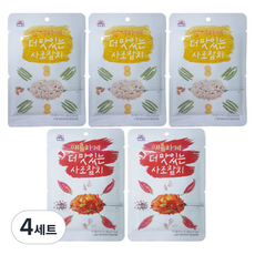 해표 담백하게 더 맛있는 사조 참치 60g x 3p + 매콤하게 더 맛있는 사조 참치 60g x 2p, 4세트