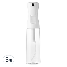 코멧 안개분사 분무기 300ml, 화이트, 5개