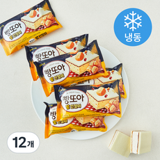 빙그레 빵또아 팥인절미 (냉동), 12개, 1개입, 180ml