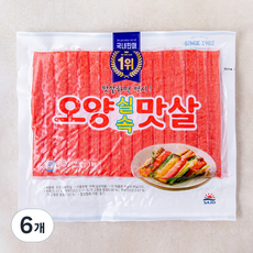 사조오양 오양실속맛살, 1kg, 6개