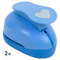 모양 펀치 대, 2개, 하트