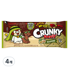 LOTTE 樂天 Crunky 惡魔開心果口味, 45g, 4個