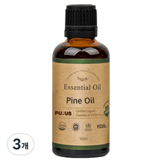 퓨어스 파인 아로마오일, 50ml, 3개