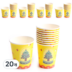 파티해 크리스마스 파티컵 트리, 10개입, 20개