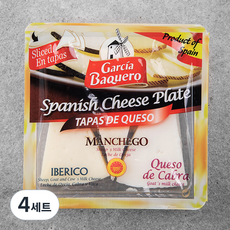 가르시아바께로 스페니시 치즈 플레이트 세트, 50g, 3개입, 4세트
