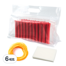 Cell Ribbon Hair Volume Roll Star Self Perm Ceramic Rod No. 5 Set, 單色, 6組