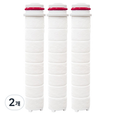 Pfrelle i4 Bubble 專用除鏽蓮蓬頭濾芯補充包 3入 SRF-40RF, 2個, 無香