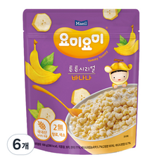 요미요미 튼튼시리얼, 100g, 6개, 바나나