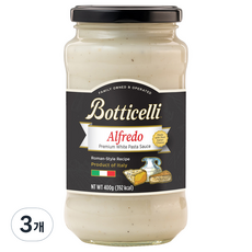 보티첼리 알프레도 클래식 크림 파스타 소스, 400g, 3개