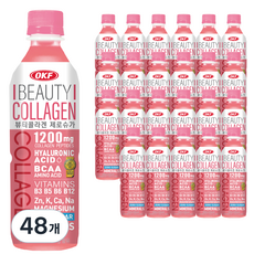 오케이에프 뷰티콜라겐 제로슈가 음료, 48개, 500ml