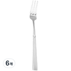 해모 윌리브 국산 304스텐 하트 커트러리, 6개, 단품