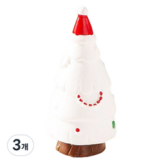 정월마켓 크리스마스 트리 장식 피규어 타입2, 3개
