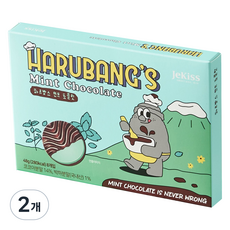 JeKiss 石頭爺爺薄荷巧克力, 48g, 2個