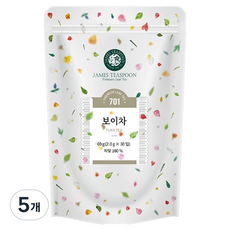 제임스티스푼 보이차, 2g, 30개입, 5개