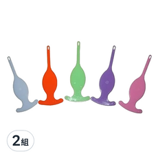 FlossFish 牙線穿引器 矯正專用 Set 5支, 2組, Multi-color