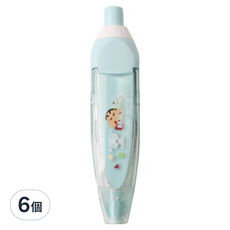 norns 蠟筆小新按壓式修正帶, 睡衣, 6個