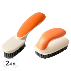 Woni's 柔軟運動鞋刷 2件組, 橘色, 2套