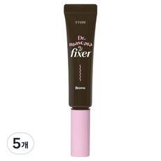 에뛰드 닥터 마스카라 픽서 6g, 03 브라운, 5개