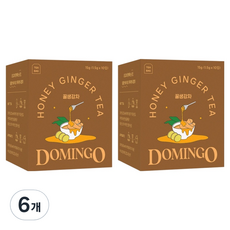 도밍고 꿀생강차 티백, 1.5g, 10개입, 6개