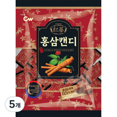 CW 紅蔘糖果, 5個, 300g