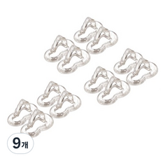 세이프포유 투명 전선클립 중 4p, 9개