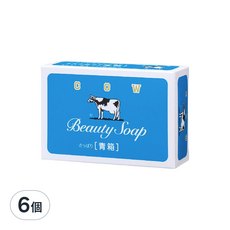 COW STYLE 牛乳石鹼 滋潤香皂 茉莉清爽, 85g, 6個