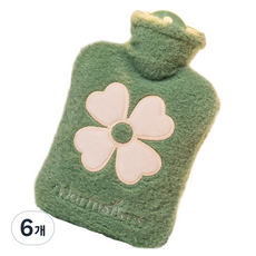 Urbanpic Clover 熱水熱敷袋 抹茶綠A 1000ml, 6個