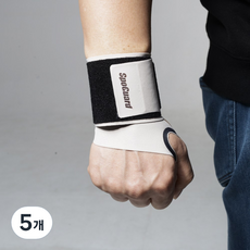 스포가드 데일리 손목 보호대 WRT300, 베이지, 5개