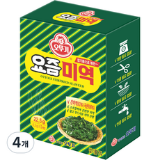 오뚜기 요즘 미역 5p, 22.5g, 4개