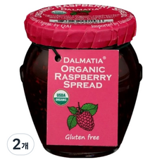 달마티아 유기농 라즈베리 스프레드, 240g, 2개