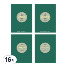 모조 크로키북 좌철 랜덤발송 80g, A4, 16개
