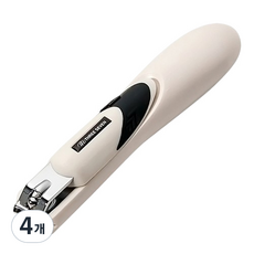 THREE SEVEN 路易本 特大號防飛濺大王優良切削指甲剪, 混合色, 4個